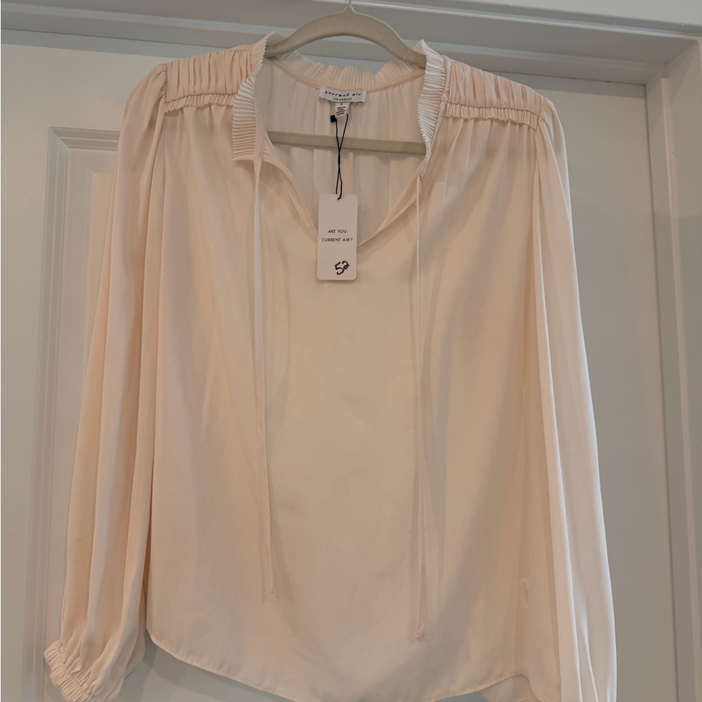 Current Air Cream Blouse